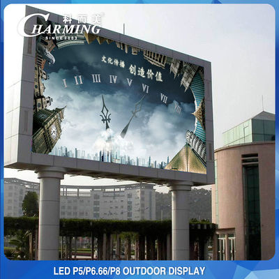 SMD2525 Werbung LED-Videowand für den Außenbereich P4 P5 P8 Wasserdicht