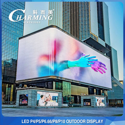 Anschlagtafel-Werbung Antiwear 256x192 LED, LED-Videoanzeigetafel IP65 im Freien