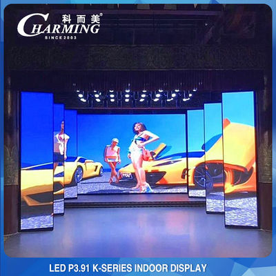 14-16 Bit Innen-LED-Videowand, P3.91 IP42 Innenmiet-LED-Anzeige