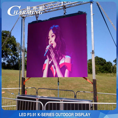 P3.91 4K Antiwear LED-Bildschirme für Veranstaltungen, crashsichere Videowand-Display-Vermietung