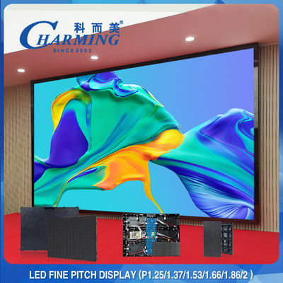Goss nahtlose Anzeige LED-P2.5 örtlich festgelegte LED-Innenanzeige 4K Aluminium druck