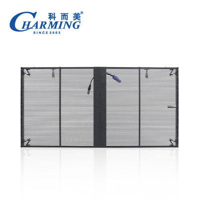 Transparenter LED Videofarbbildschirm im Freien IP65 P3.91 wand-256x64