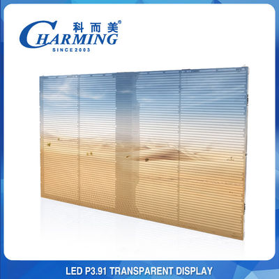 1920hz Transparente LED Video Wand LED Durchschauen Bildschirm Für Mall Werbung