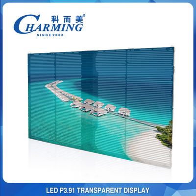 SMD2020 Flexible Transparent LED Video Wand Musik LED Unterhaltungsbildschirm