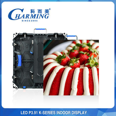 Vermietung Led Display Indoor Outdoor Vollfarb Ledwall P3.9 P3.91 Led Video Wand 500x500mm Druckguss Aluminium Display
