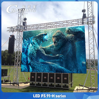 P3.91 H-Serie Outdoor LED Wandbildschirm Mietbildschirm Sexy Video Für Dj Bühne