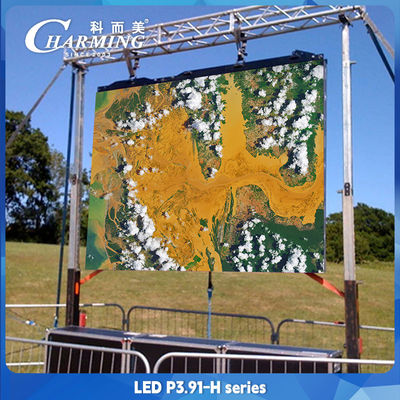 Vermietung Outdoor Video LED Großbildschirm Wand 4k Billboard Display 50000hrs Lebensdauer