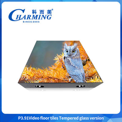 IP65 Erweiterter Schutz vor Wasser und Flecken 4k Rgb Vollfarbe Leuchtbild Video Tanzfläche P3.91 Led Tanzfläche Bildschirm Nachtclub