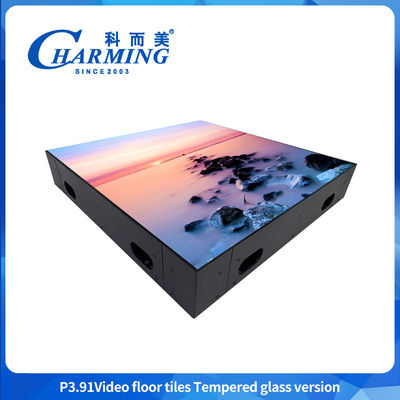 IP65 Disco Tanzfläche Pixel Pith P3.91MM Beleuchtungsfliesen