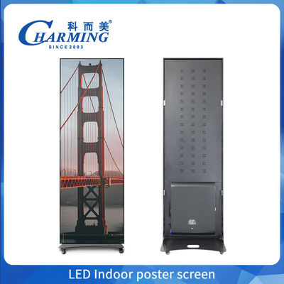 Indoor Poster Screen LED-Videowand-Display mit Handy-Steuerung und hoher Bildwiederholrate für einfache Einrichtung und Portabilität