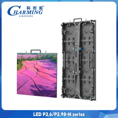 Super-Clear P2.6 P2.98 Indoor Outdoor Led Video Wand mit Front Wartung Kirchennutzung