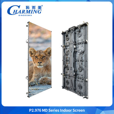 Vermietung von LED-Wandwerbung in Innenräumen LED-Display P3.91 P2.98 flexibler LED-Bildschirm für Innenräume