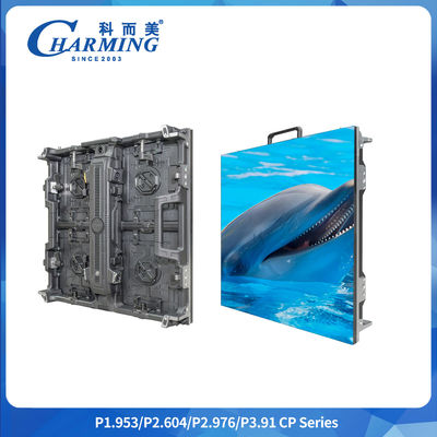 Höhere Helligkeit 500*500/1000MM CP-Serie Aluminiumlegierung Vermietung Außen Sxey Video Led Display Bildschirm Innenraum P2.6-3.91 Video Live Led Display