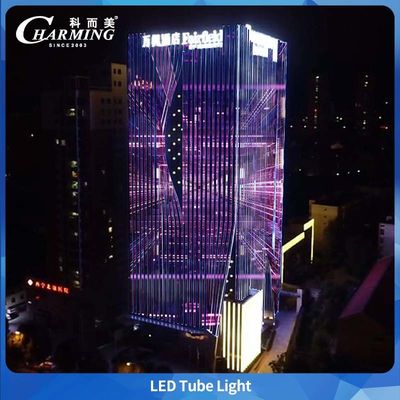 U38 Aluminiumlegierung RGB LED-Röhrenlicht DC24V SPI-Steuerung für Gebäude