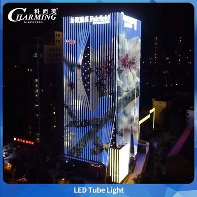 U30 Aluminiumlegierung + PC RGBW Led Tube Light DMX für Outdoor Bridge