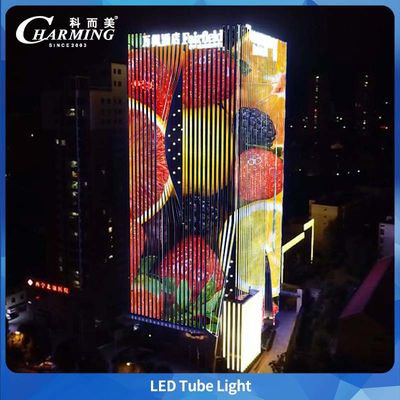 U38 Röhrenlicht Wasserdichte Gebäudeerhöhung DC24V Aluminium Unsichtbares Kabeldesign