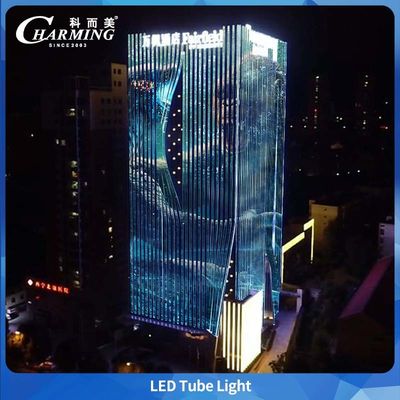 Charmante 24W 0,5/1m Aminal Video RGB LED-Röhrenbeleuchtung für Gebäudefassaden