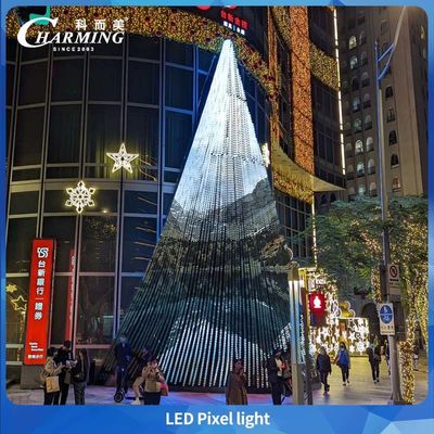 Pixel Light RGB LED Pixel 30mm Durchmesser IP66 RGB LED Pixel Licht Innen- und Außendekorationsbeleuchtung Gebäude Brücken
