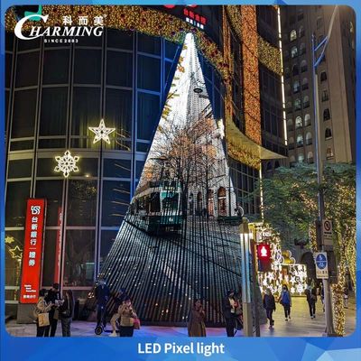RGB Pixel Modul 30mm Wasserdichte LED-Beleuchtung Vergnügungsparklicht 24V RGB LED Pixel Lampen Punktlichter