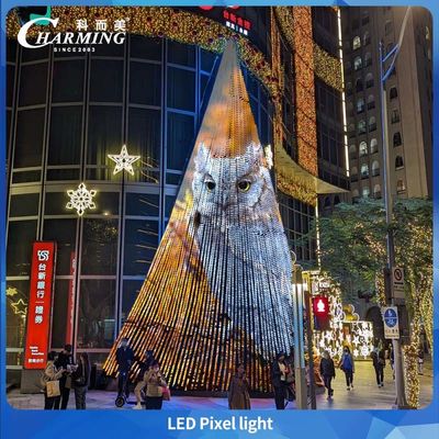 30mm RGB DC24V Dot Pixel Outdoor LED Punkt DMX Pixel LED Punktlicht für Fassadenbau