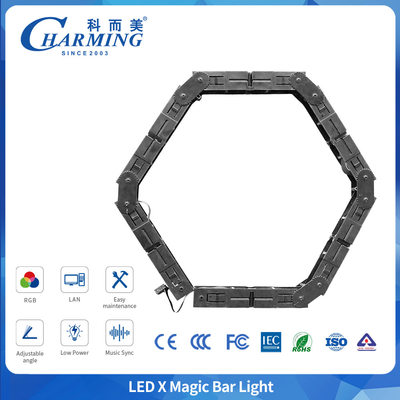 Einstellbare Winkel SMD3838 LED X MAGIC BAR Licht vom charmanten Hersteller für den Innenbereich