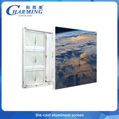 Großer LED-Bildschirm für Außenwerbung Fest LED-Display IP65 LED-Plakettenanzeige Energieeinsparend Alles aus Aluminium High-End