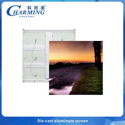 Außenwasserdichte Festanlage P6.66 LED-Display-Bildschirm Led-Wand für Werbung