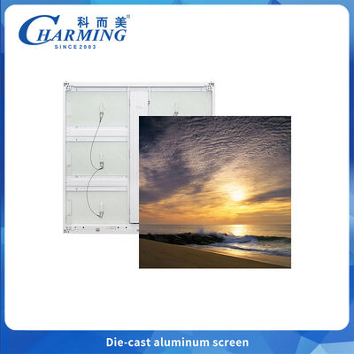 Großer LED-Bildschirm für Außenwerbung Fest LED-Display IP65 LED-Plakettenanzeige Energieeinsparend Alles aus Aluminium High-End
