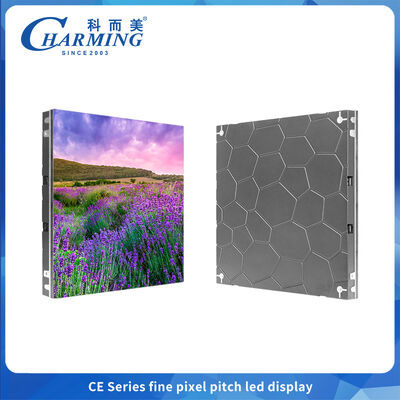 CE-Serie IP40 Aluminiumlegierung Kleinraster P1.53-2.5 Indoor-LED-Display-Bildschirm für Veranstaltungen 320x480x61mm