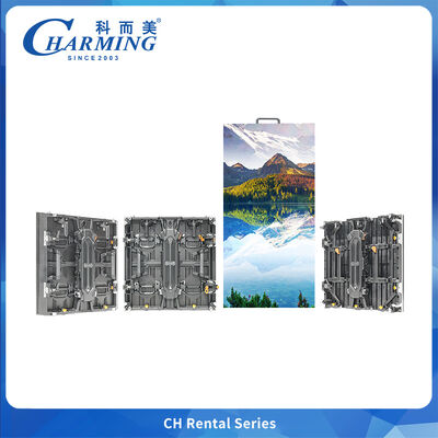 IP65 Outdoor LED Videowand CH Serie 500x500mm Leichtgewicht 7,9kg Front-/Heckwartung für Bühnenvermietung