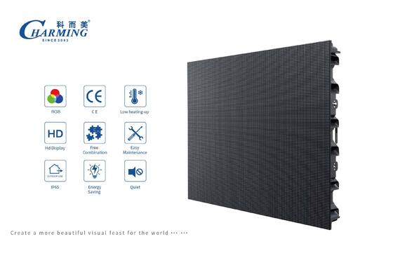 IP65 ALUMINIUM-LEGIERUNG WASSERDICHTES AUSSEN-LED-VIDEODISPLAY P4 HOHE GRAUSTUFE 7680HZ