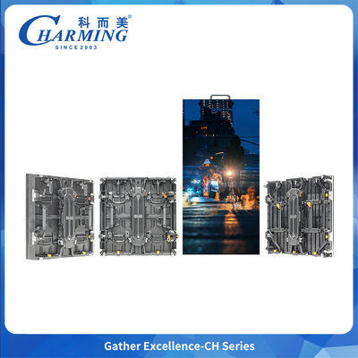 Leih-LED-Display mit schlanker Dicke von 84 mm und einem Mindestgewicht von 6,6 kg für Transport und schnelle Installation